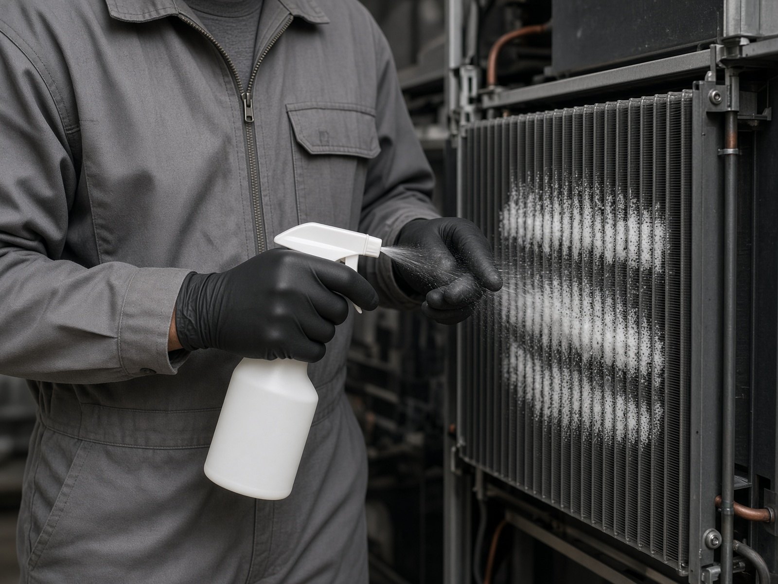 Coil cleaner application
